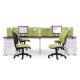 Adapt 1200mm Deep 2 Person Extension Desk